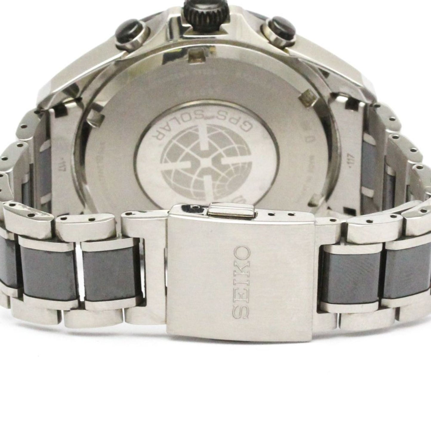 Seiko Astron Solar Gps Ceramic Steel