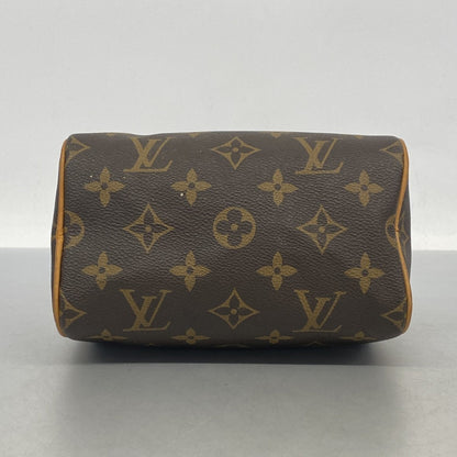Louis Vuitton Monogram Mini Speedy Handbag M41534 Brown 2-Way Bag