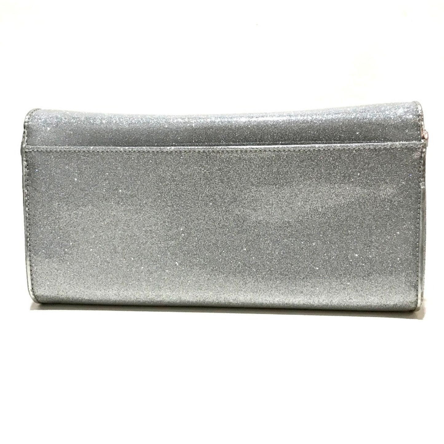 Christian Louboutin 1145132 Glitter 2Way Chain Shoulder Bag Clutch Bag Silver Silverhardware