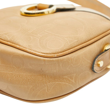 Christian Dior Trotter Crossbody Shoulder Bag In Brown Leather