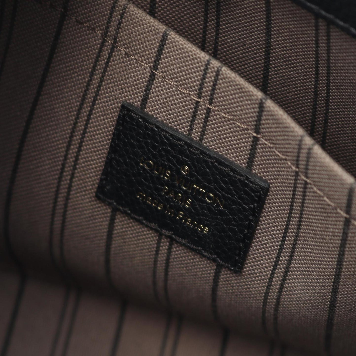 Louis Vuitton Montaigne Bb Handbag In Monogram Empreinte Leather