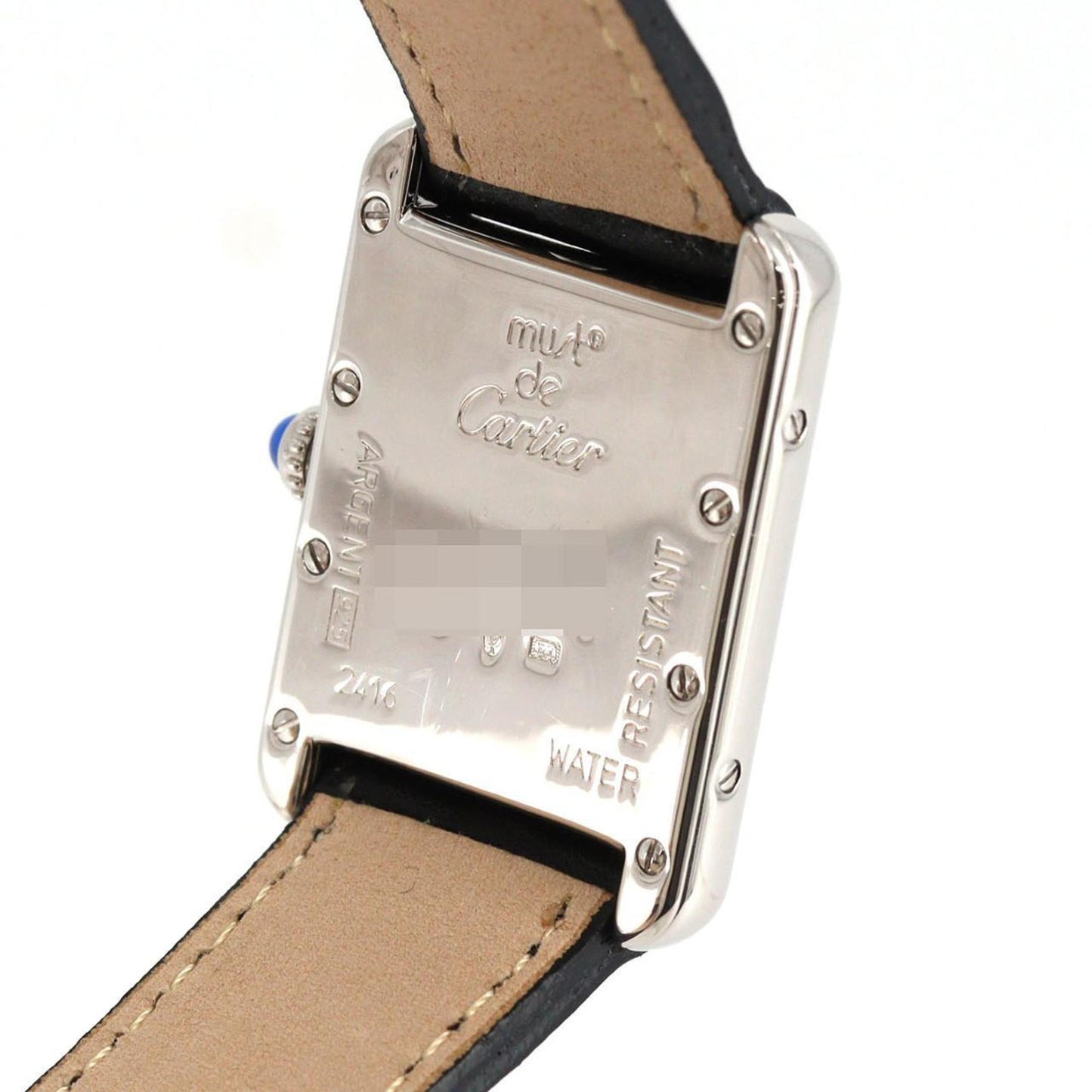 Cartier Must Tank Mm W1014054 Silver Quartz Watch