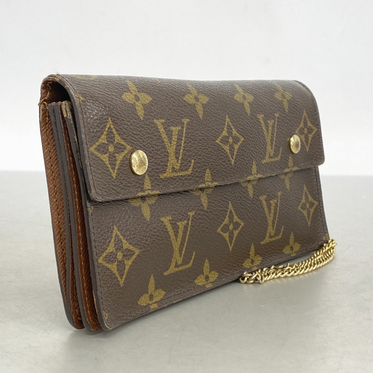 Louis Vuitton Monogram Portefeuille Accordion Long Wallet M58008 Brown