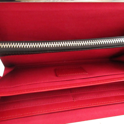 Vivienne Westwood Orb Pattern Leather Black Clasp Long Wallet 1656