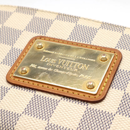 Louis Vuitton Damier Azur Eva Pouch Chain Bag Shoulder N55214
