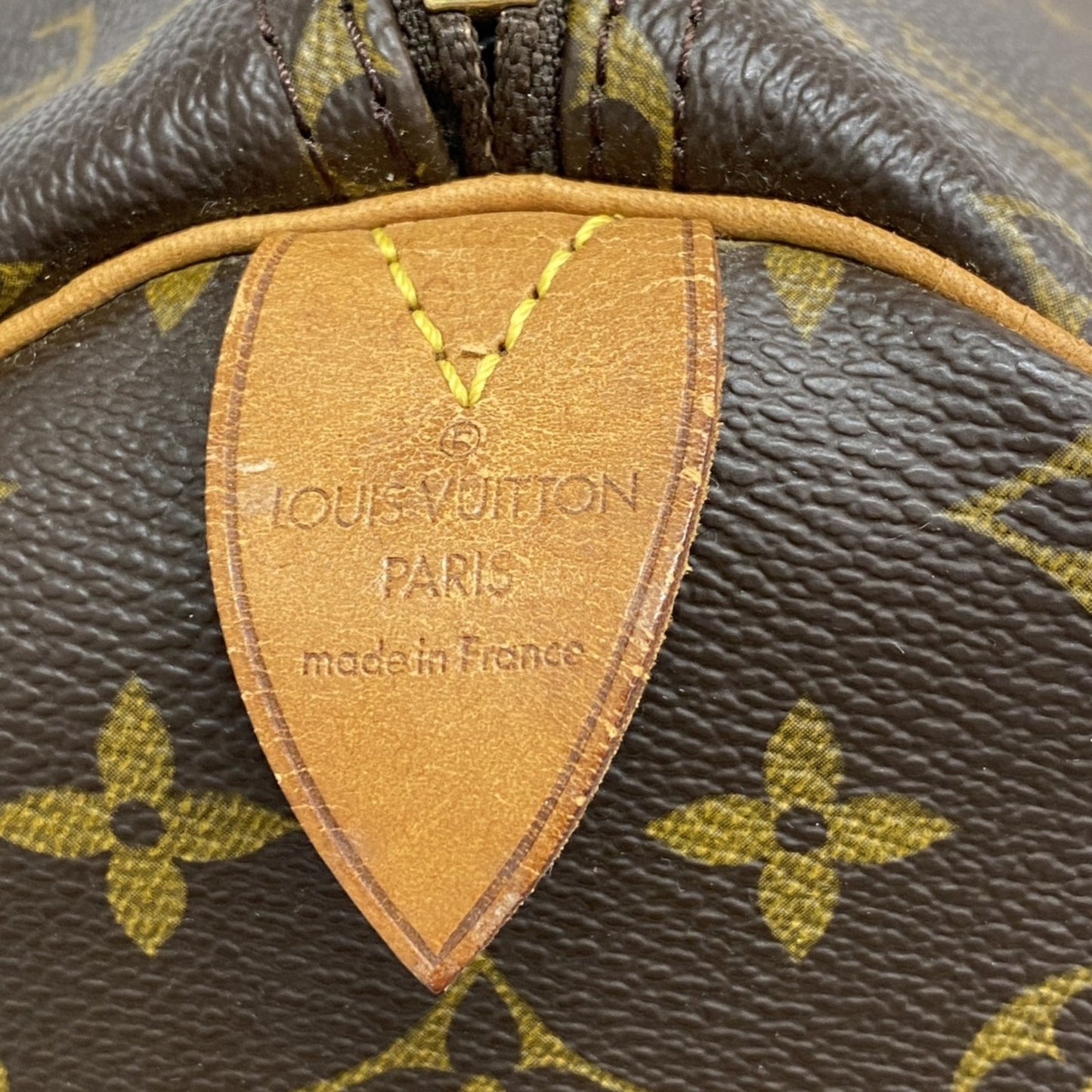 Louis Vuitton Monogram Keepall 55 Boston Bag M41424 Brown