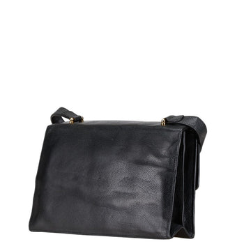 Gucci Zumi Shoulder Bag 576388 Black Leather