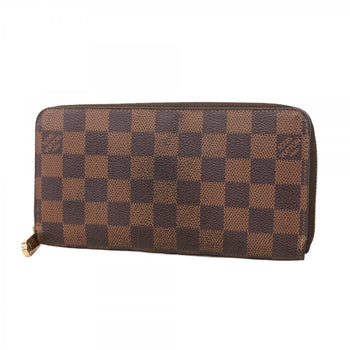 Louis Vuitton Damier Zippy Wallet N60015 Ebene Long