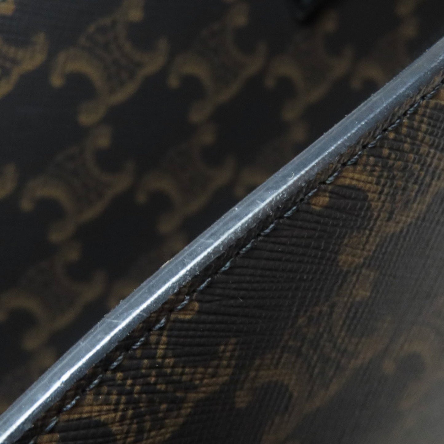 Celine Vertical Cabas Triomphe 2-Way Handbag Pvc