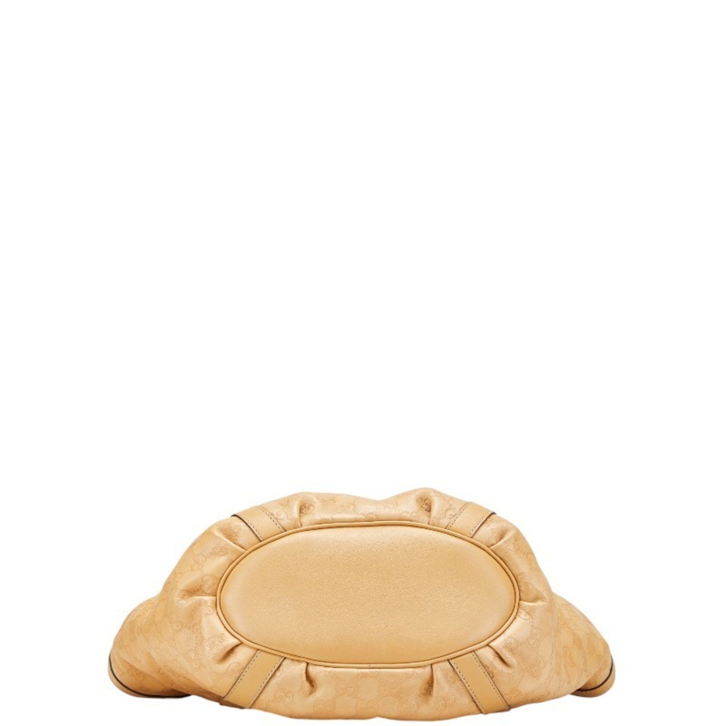 Gucci Guccissima Tote Bag 211982 Beige Leather