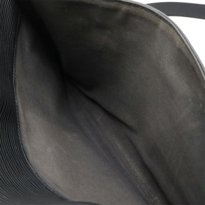 Louis Vuitton Epi Segur Mm Shoulder Bag In Black Leather (Noir) M58862