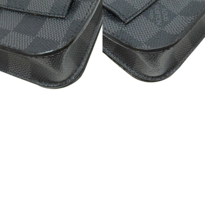 Louis Vuitton M6837T Santur Pochette Homme Body Bag Damier Canvas