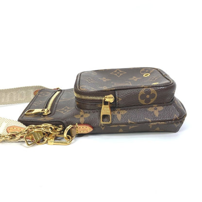 Louis Vuitton M80746 Monogram Utility Crossbody Pochette Chain Bag Handbag Shoulder Canvas