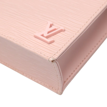 Louis Vuitton Epi Leather Petite Sac Plat Shoulder Bag M69575 Rose Ballerine