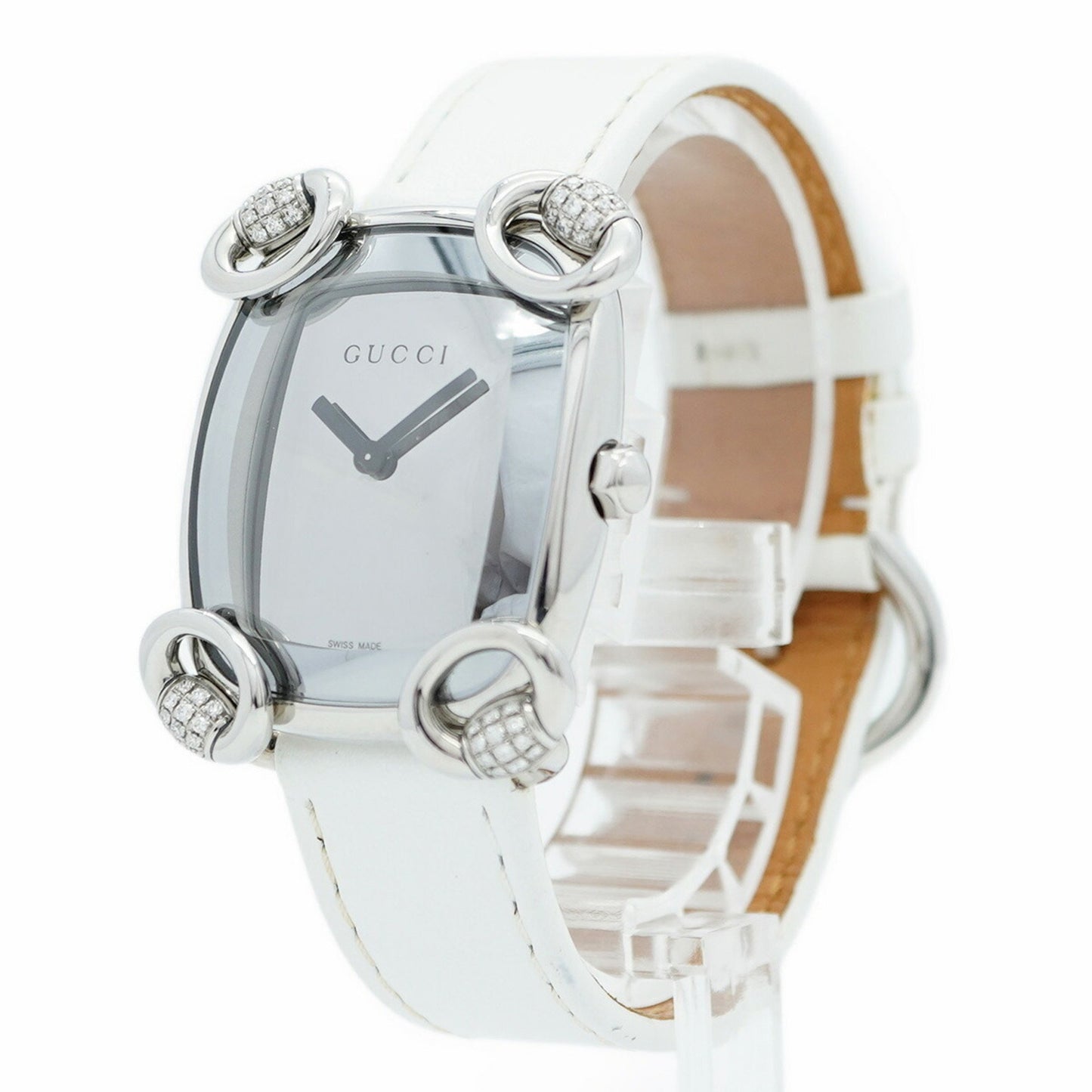 Gucci Horsebit Cocktail 117.5Mm Mirror Dial Watch