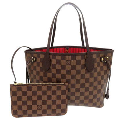 Like New Louis Vuitton Neverfull Pm Damier Brown Tote Bag