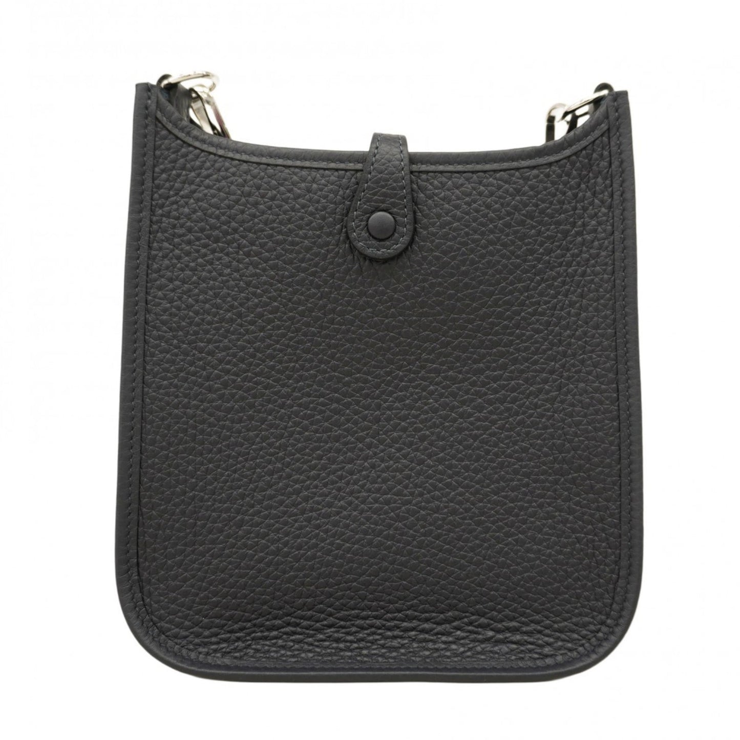 Leather Hermes Shoulder Bag Taurillon Clemence