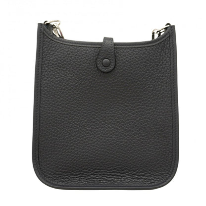 Leather Hermes Shoulder Bag Taurillon Clemence