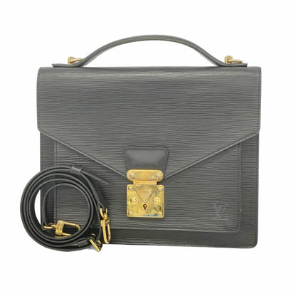 Louis Vuitton Epi Monceau 28 Handbag M52122 Noir 2-Way Bag