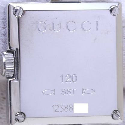 Gucci Tornavoni 4P Diamond Ya120509 120 Stainless Steel