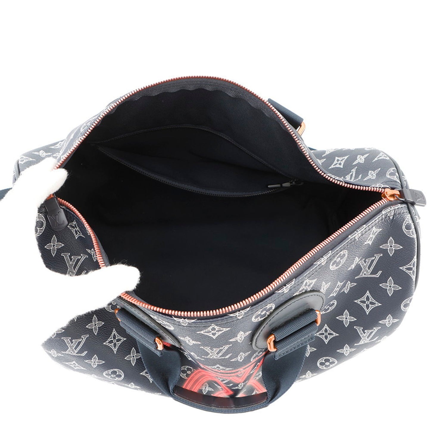 Louis Vuitton Boston Bag Monogram Ink Upside Down Speedy Bandouliere 40 M43697 Louis Vuitton