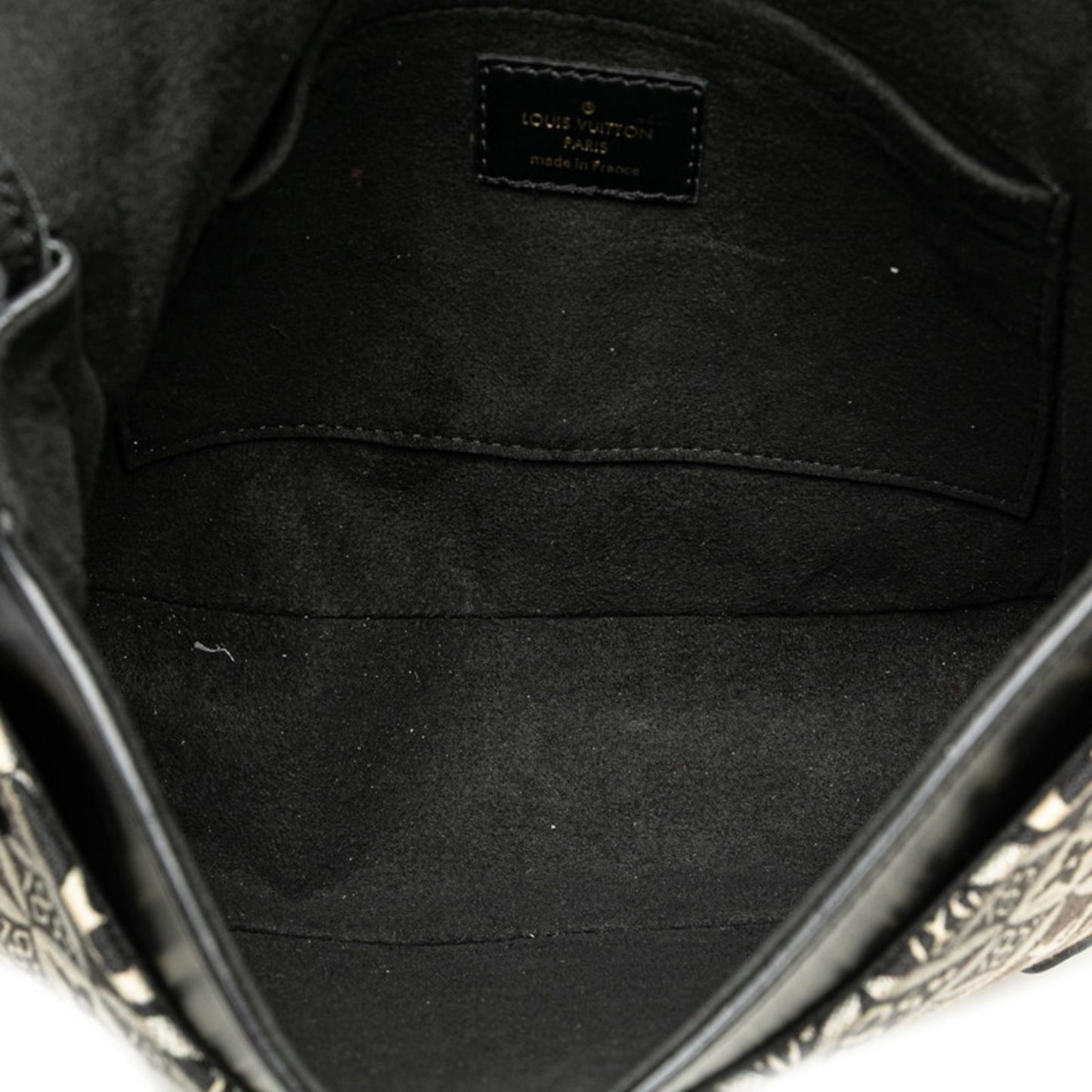 Louis Vuitton Since1854 Neo Saumur Mm Shoulder Bag M57488 Black Canvas