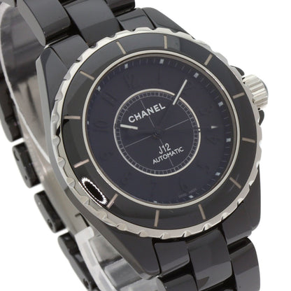 Chanel H3829 J12 38Mm Intense Black Ceramic Watch