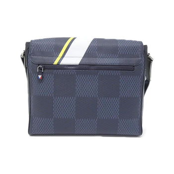 Louis Vuitton Damier Cobalt Latitude (America'S Cup) District Mm N44004 Shoulder Bag
