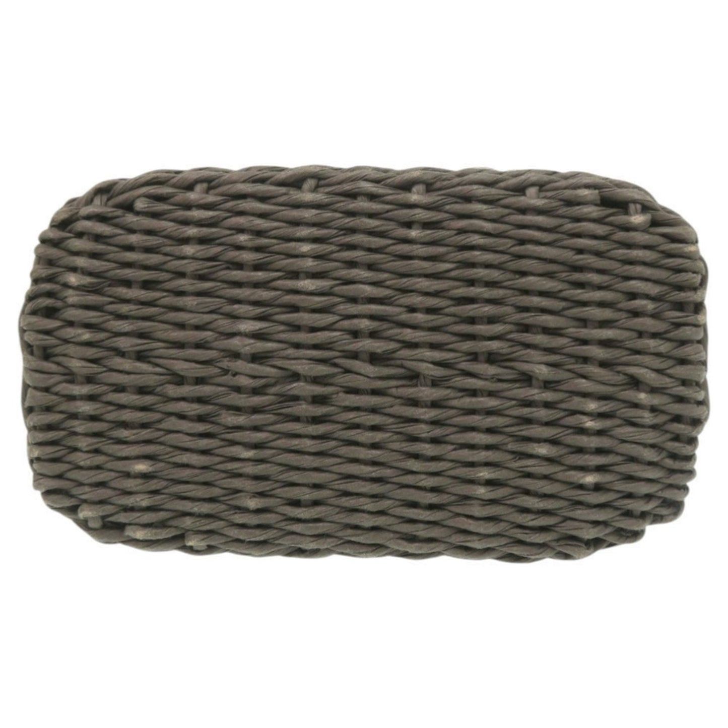 Chanel Straw Gray Basket Bag Handbag 1538 Chanel