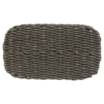 Chanel Straw Gray Basket Bag Handbag 1538 Chanel