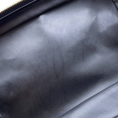 Chanel Vanity Bag Coco Mark Caviar Skin A06238 Chanel Hand 2Way Shoulder Black