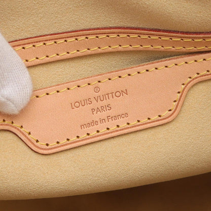 Louis Vuitton Retiro Pm Handbag Coated Canvas Leather Monogram