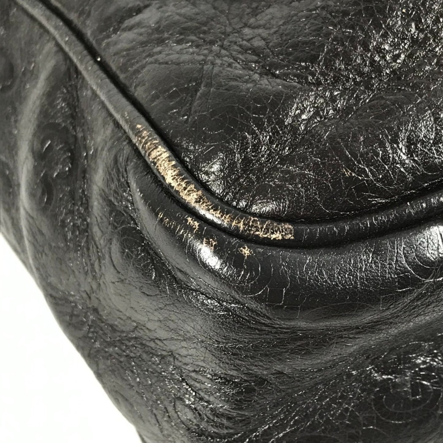 Gucci 201448 Guccissima Gg Pochette Shoulder Bag In Shimmering Leather