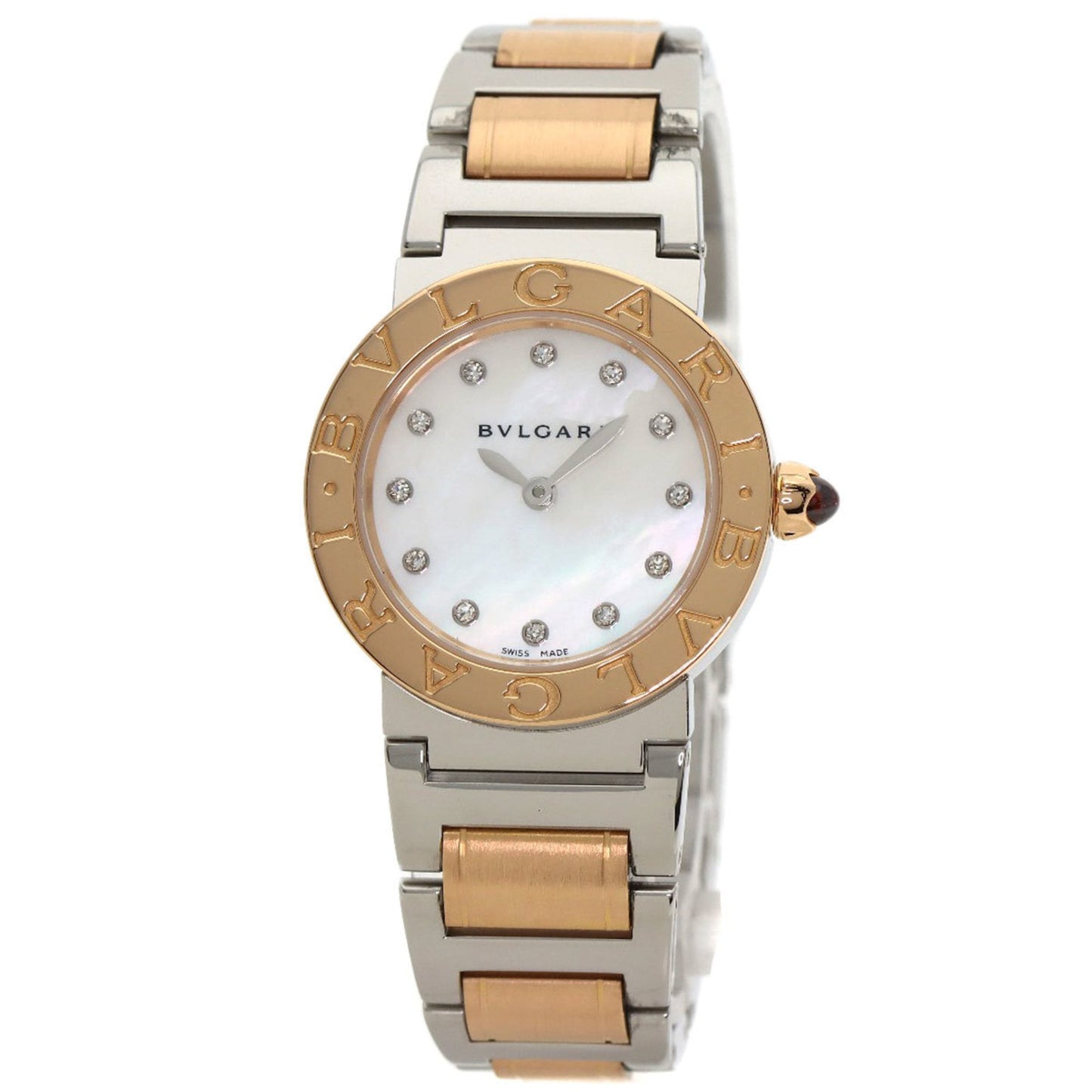 BVLGARI BBLP26SG Watch Stainless Steel/SSx18KPG/18KPG