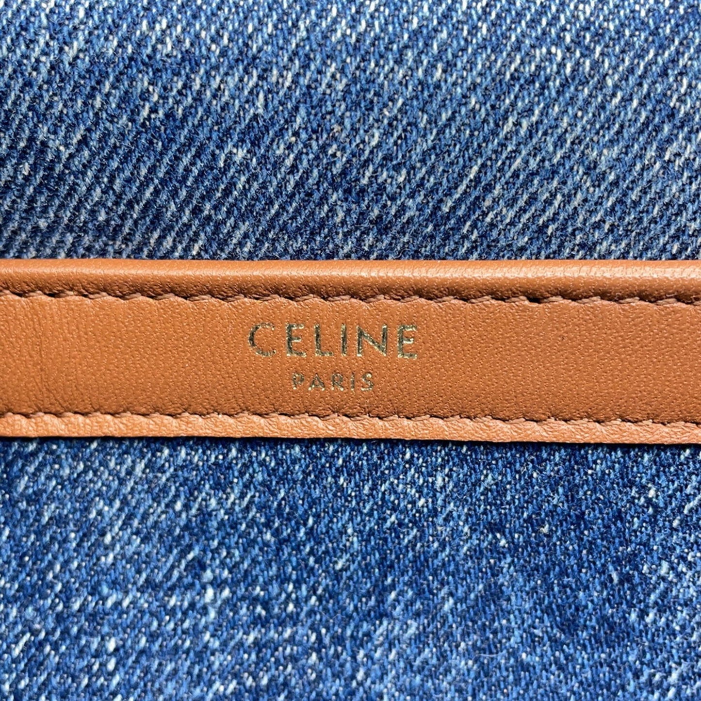 Celine Chain Shoulder Bag Denim 11127 2Etn 07Dd Celine