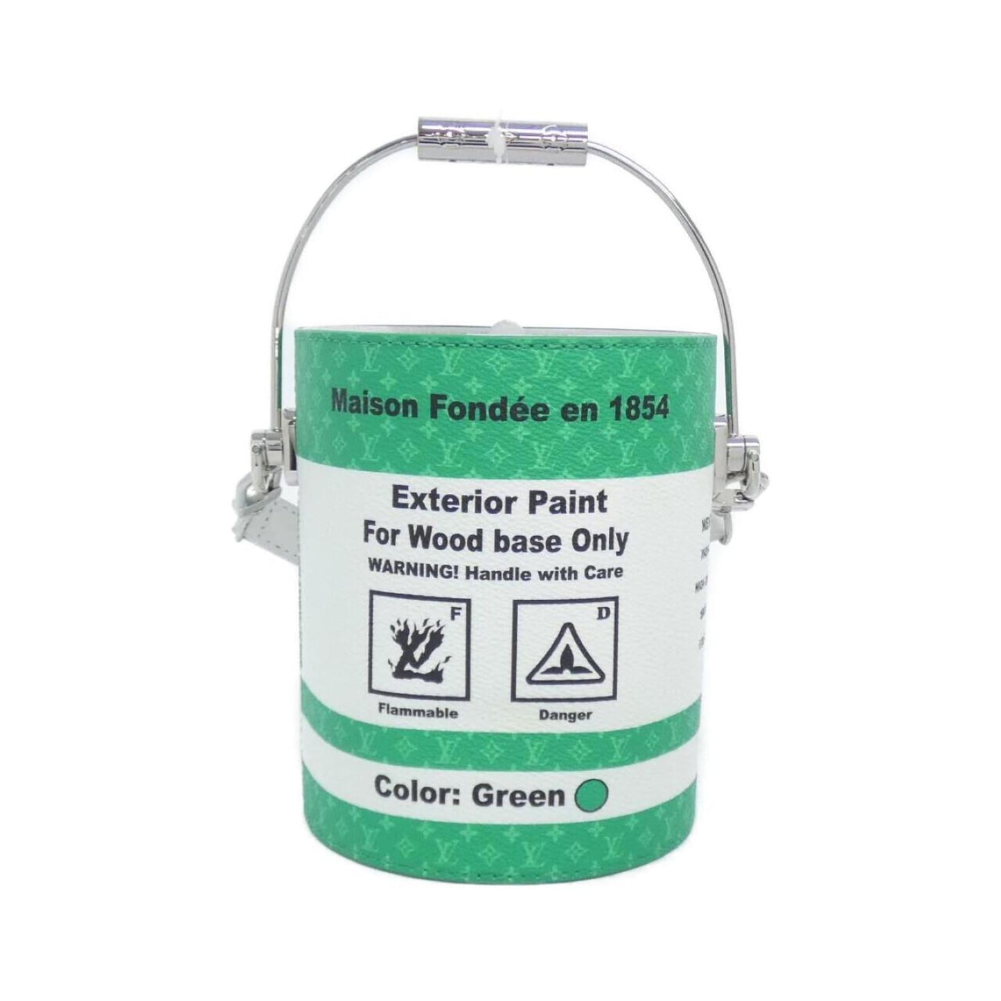 Canvas Louis Vuitton Handbag Coated