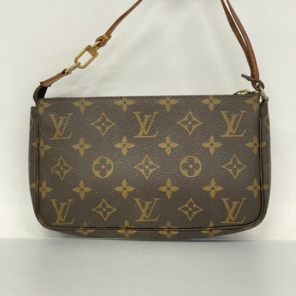 Louis Vuitton Monogram Pochette Accessoires M51980 Brown