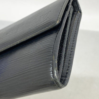Louis Vuitton Epi Portefeuille Sarah Long Wallet M63742 Noir