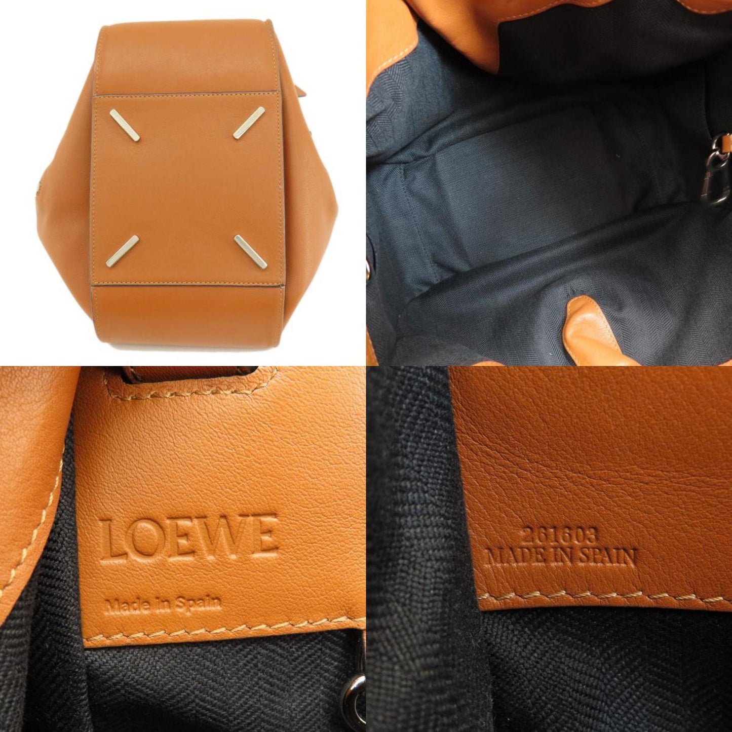 Loewe Hammock Small Handbag In Calf Leather