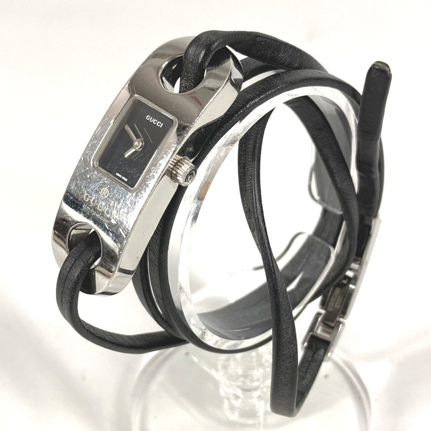 Gucci 6100L Bracelet Watch With Logo