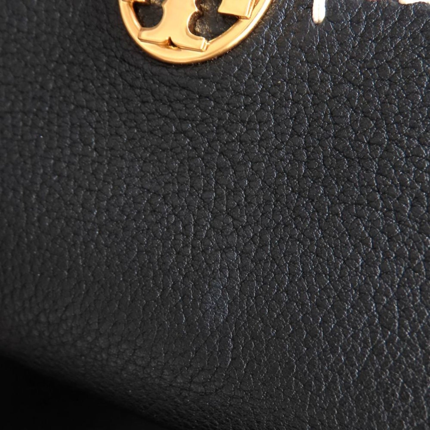 Tory Burch Felix Mini Flap Shoulder Bag In Black Leather