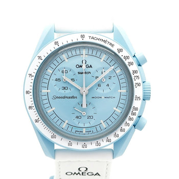 Swatch X Omega Mission Touranos So33L100 Blue Dial