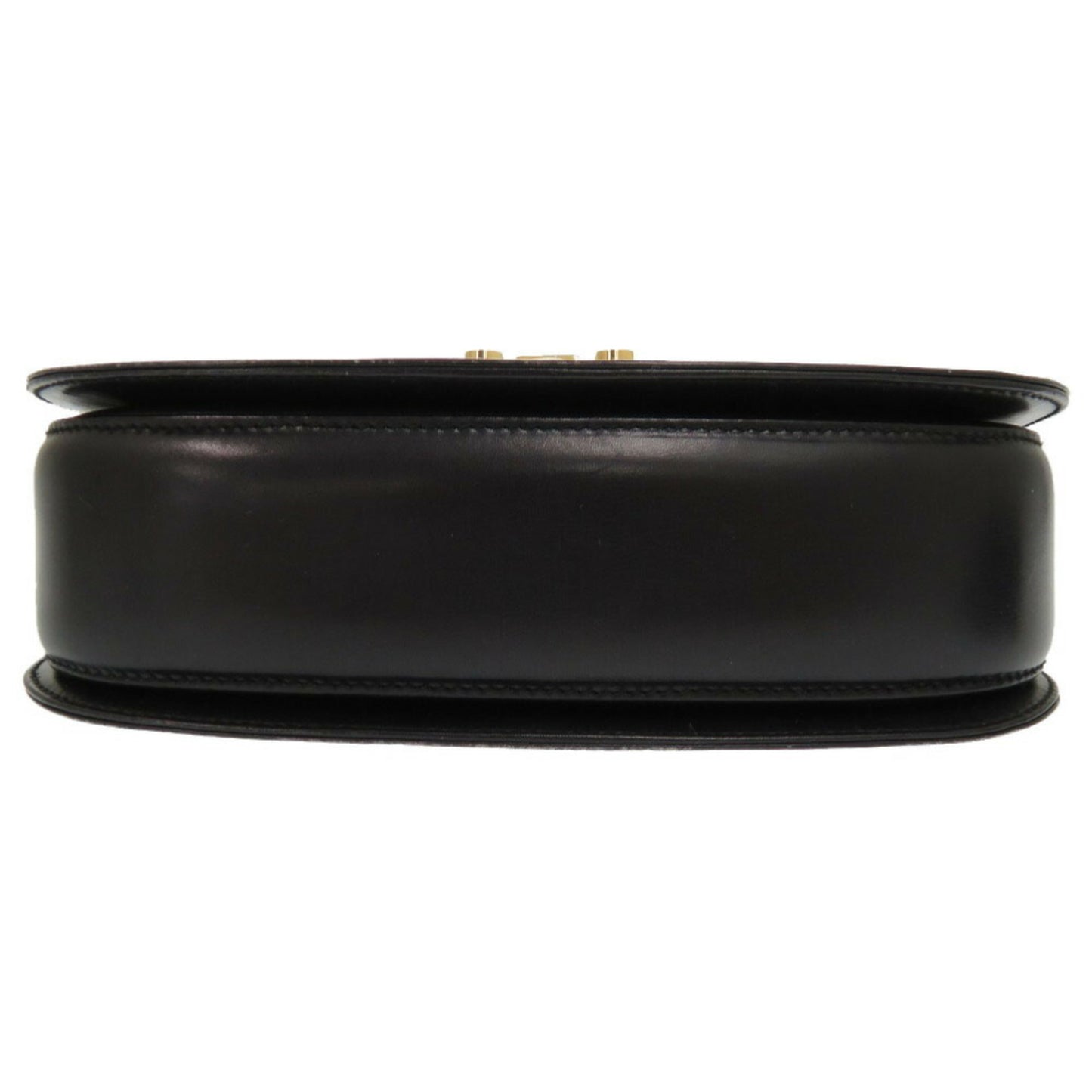 Gucci Ladylock Leather Black 000 46 0210 Handbag 0066 Gucci