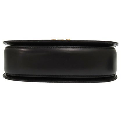 Gucci Ladylock Leather Black 000 46 0210 Handbag 0066 Gucci