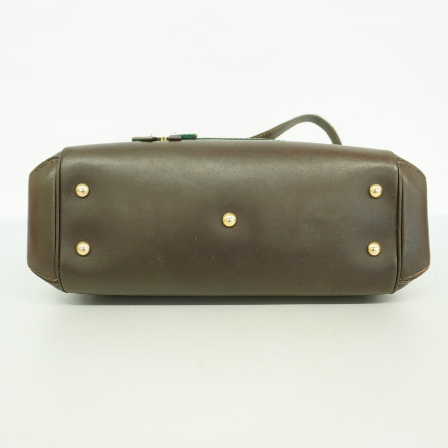 Gucci Gg Canvas Sherry Line Mayfair Handbag 269894 Brown 2-Way Bag