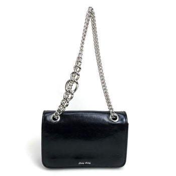 Miu Miu 5Bd015 Bag Chain Shoulder Bag Black