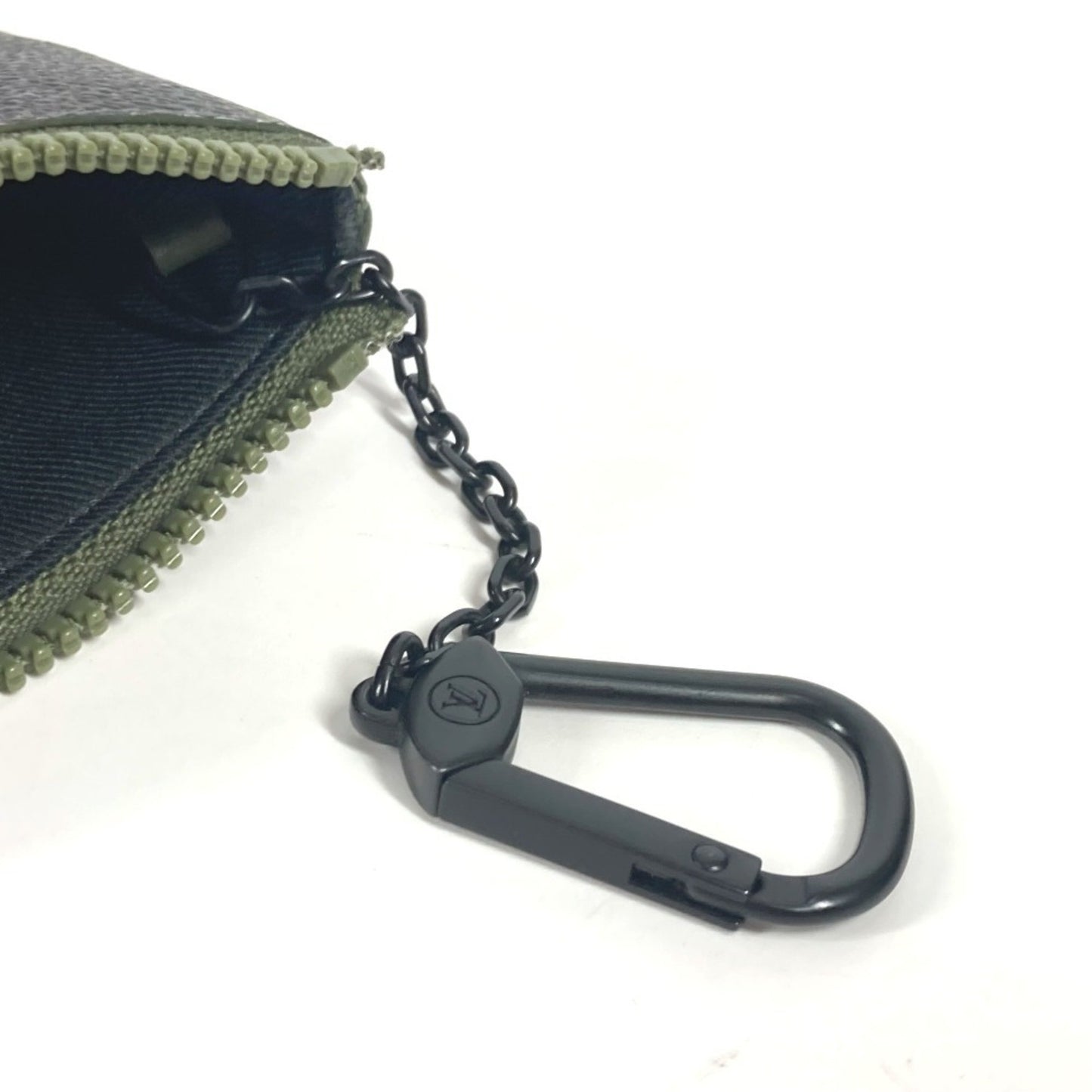 Louis Vuitton M83175 Damier Pop Pochette Cle Wallet Coin Purse Keychain Bag Charm Studs Wallet/Coin