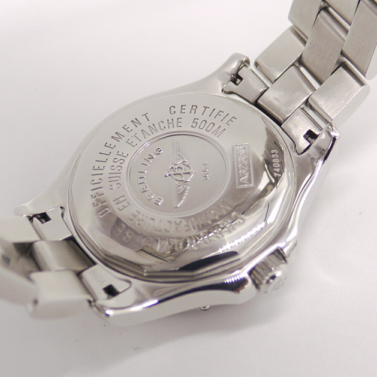 Breitling Colt Gmt A32350 Automatic Chronometer Blue Dial