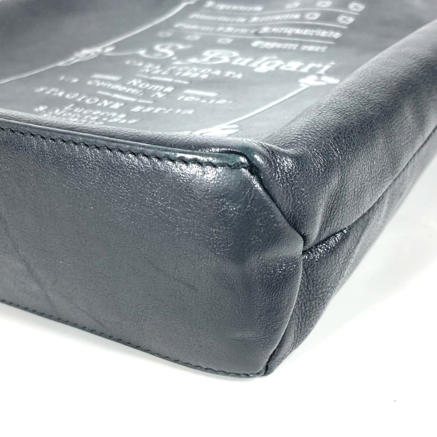 Bvlgari S.Bulgari Tote Bag Shoulder Leather