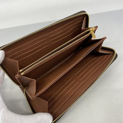 Louis Vuitton Monogram Zippy Wallet M42616 Brown